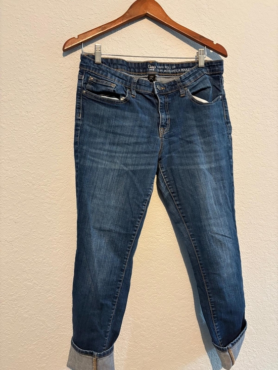 GAP Denim - GAP Women's Indigo Roll-Cuff Ankle Jeans